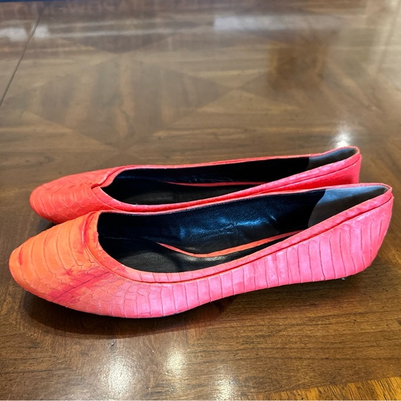 Rachel Roy Coral Leather ballet flats Sz.10 NWTs - Picture 9 of 10